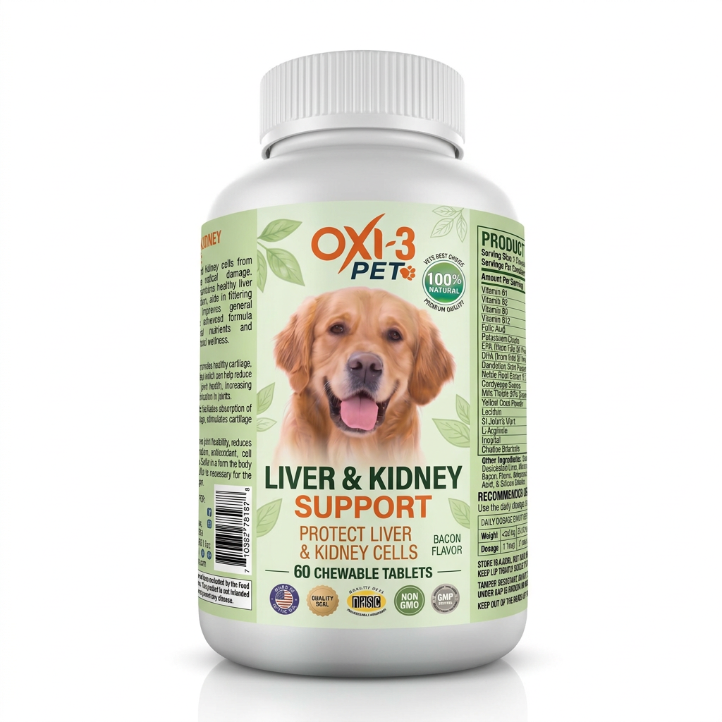Liver & Kidney Support OXI-3 PET