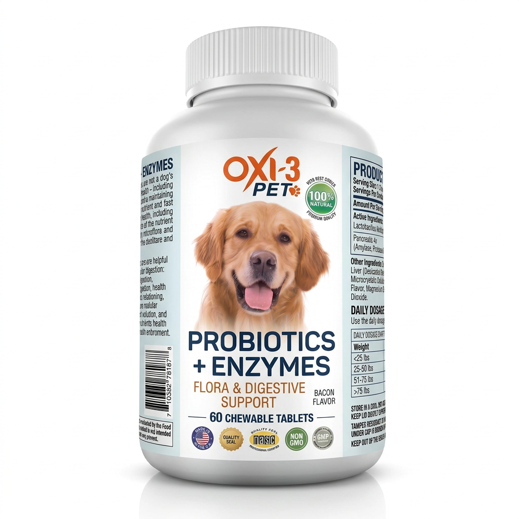 Probiotics + Enzymes OXI-3 PET